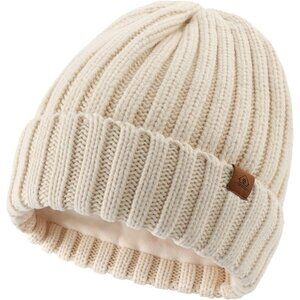 30% Wool & 70% Acrylic Cold Weather Knit Beanie, Warm & Stylish for Outdoors